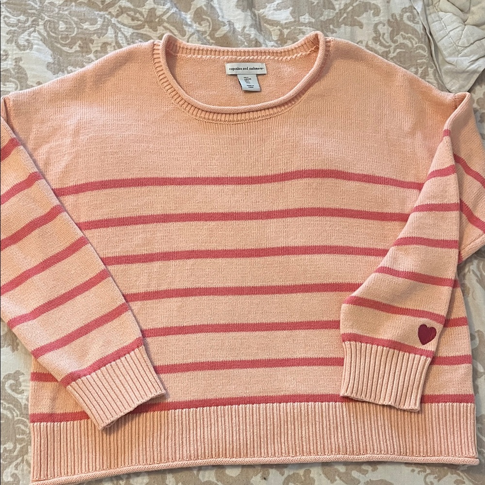 Cupcakes and Cashmere Sweater; like new! L